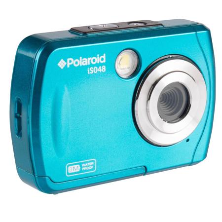 Polaroid isO48 16MP Waterproof Digital Camera, Blue IS048-TEAL