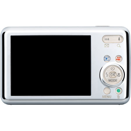 Pentax Optio S1 Digital Camera, Chrome