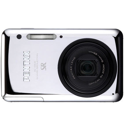 Pentax Optio S1 Digital Camera/4GB/Case Kit, Chrome