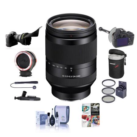 Sony Fe 24 240mm F3 5 6 3 Oss E Mount Lens W Pro Accessory Bundle Sel B