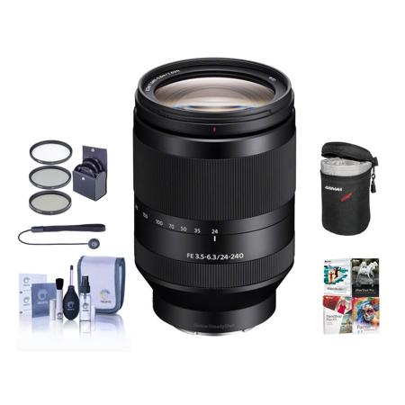 Sony Fe 24 240mm F3 5 6 3 Oss E Mount Lens W Free Accessory Bundle Sel Nk