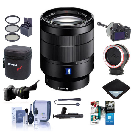 Sony Vario Tessar T Fe 24 70mm F 4 Za Oss E Mount Lens W Premium Acc Bundle Sel2470z B Sony Vario Tessar T Fe 24 70mm F 4 Za Oss E Mount Lens W Premium Acc Bundle Sel2470z B