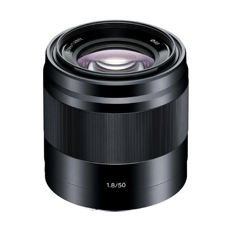 Sony E 50mm f/1.8 OSS Lens for Sony E, Black
