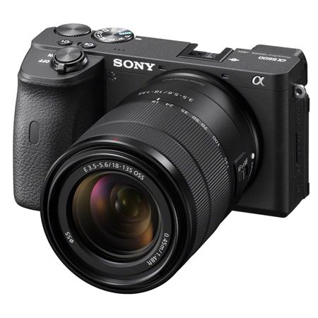 Sony Alpha a6600 con lente 18-135mm paquete de cámara de arranque para la fotografía