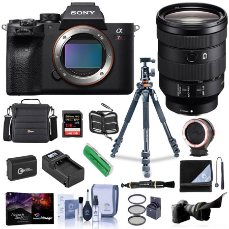 Sony r Iv Mirrorless Camera With Sony Fe 24 105mm F 4 G Oss Lens W Acc Bundle Ilce7rm4 B L1b