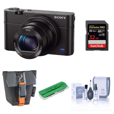 Sony Cyber-Shot DSC-RX100 III Digital Camera and Accessory Kit