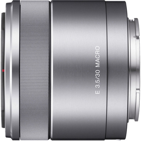 Sony E 30mm F 3 5 E Mount Lens Silver Sel30m35 Adorama