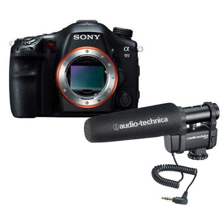 Audio-Technica AT8024 Mikrofon Für Kameras – Stereo/Mono Mit Dämpfung & Filter