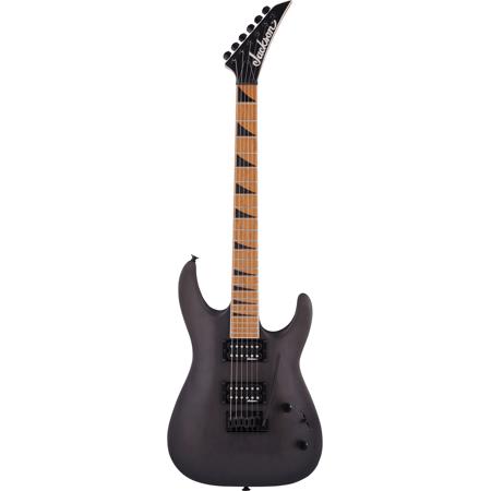 Jackson JS Series Dinky Arch Top JS24 DKAM Electric Guitar, Caramelized  Maple Fingerboard, Black Stain