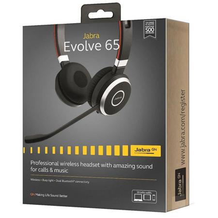 jabra evolve 65 uc stereo wireless