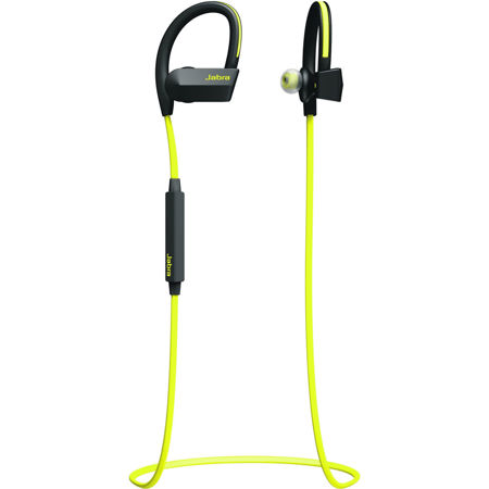 Jabra Wireless Sport Pace Stereo In-Ear Noise Reduction Headphones,  Black/Yellow 100-97700000-02