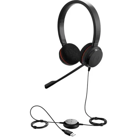 ヘッドホン Jabra EVOLVE 20 UC STEREO SME Jabra Evolve 20 UC Stereo Headset with Microphone 100-55900000-02