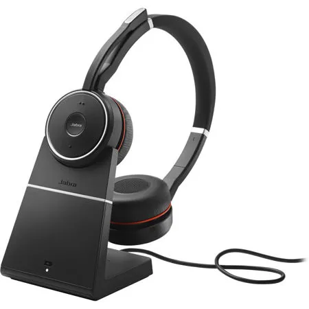 Jabra Evolve 75 MS Stereo Bluetooth Headset with USB Adapter
