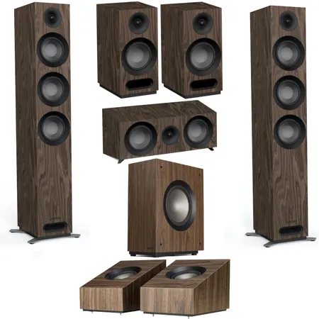 Jamo S 809 7.1 Home Theater Pack, Walnut 1064578 E - Adorama