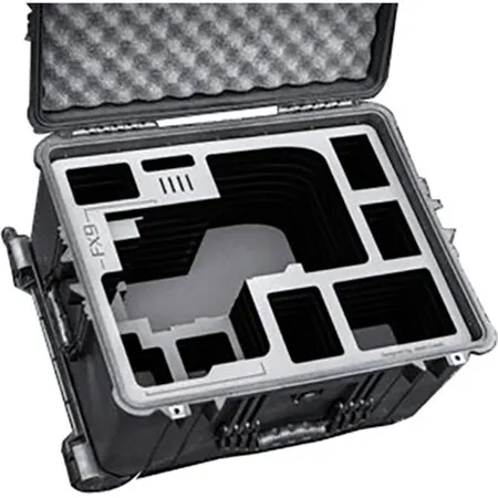Jason Cases Wheeled Hard Case with Laser-Cut Foam for Sony FX9