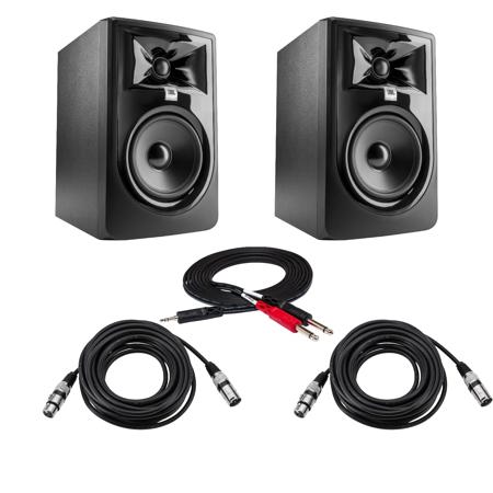 Jbl 2x 305p Mkii Powered 5 Dual 41w Two Way Studio Monitor W 2x