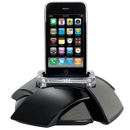 JBL On Stage Micro III Portable Loudspeaker Dock, Black
