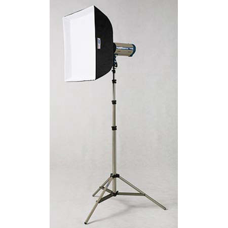 JTL SL-500 Versalight E Soft Box Kit with 1 500 watt Second E-500 Monolight, Light Stand & 24" x 24" Soft Box