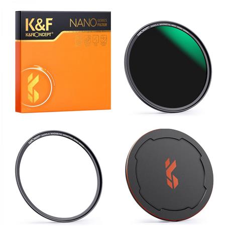 K&F Concept 72mm Nano-X Neutral Density ND64 1.8 6-Stop Magnetic Filter