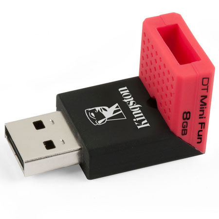 Kingston Technology DataTraveler MiniFun 8GB Drive