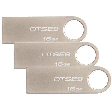 Kingston 16GB USB 2.0 flash drive DataTraveler SE9 Metal Casing DTSE9H//16GB