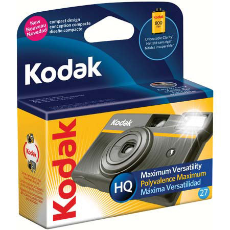 Kodak Fun Saver 35 w/Flash,Plus Digi,35mm Disposble Cam