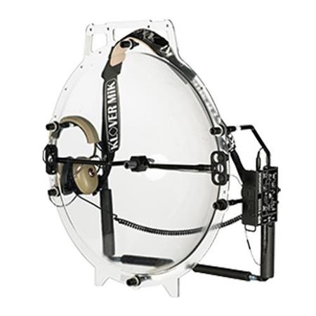 Klover Mik 26 Dual Parabolic Collector Mm 1 Amp Mic Pro4aa Headphones Case Km 26 K Mm P4 Kk Dual