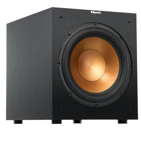 Klipsch Reference R-12SW 12" 400W All-Digital Powered Subwoofer, Brushed Black