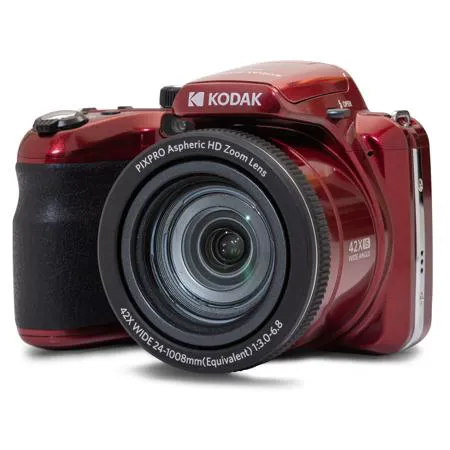 KODAK PIXPRO AZ425 Astro Zoom 20MP Full HD Digital Camera, Red AZ425RD