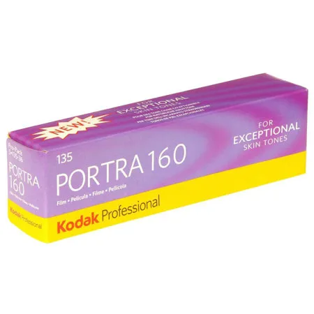 Kodak Portra 160 Color Negative Film, 35mm, Pack of 5 6031959