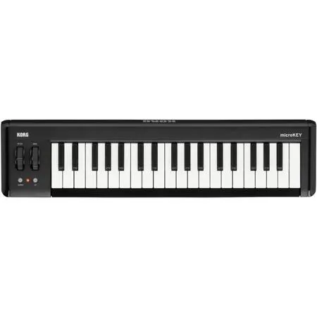 Korg microKEY2 37 Key USB Powerable MIDI Controller Keyboard with