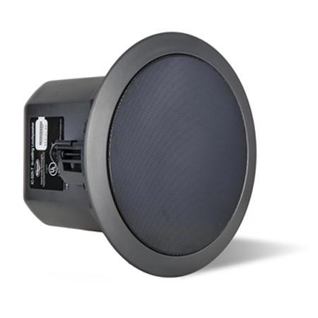 Klipsch Ic 525 T 2 Way In Ceiling Speaker 65w Continuous Power Pair Black