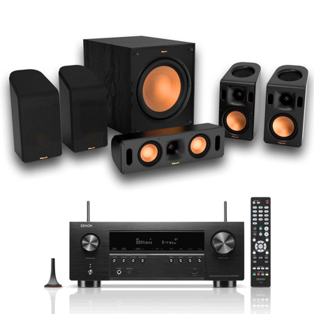 oplichterij Lieve rok Klipsch Reference 5.1.4 Cinema System, Black with Onkyo TX-NR696 7.2 Ch  Receiver 1069177 K2