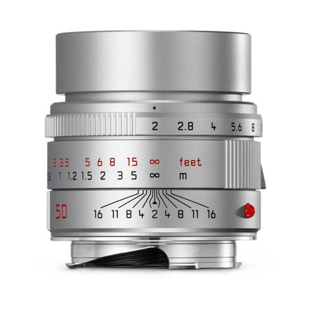 Leica 50mm f/2 APO-SUMMICRON-M Aspherical Lens for M System - Silver