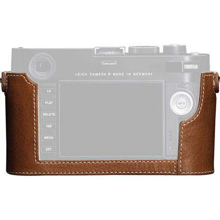 Leica Leather Protector Case for M Type 240 Digital Camera, Cognac