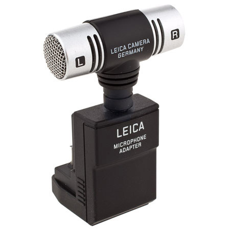 Leica 14634 Microphone Adapter Set Black