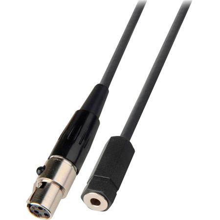 5x TA3F 3 Pin Mini XLR Connector Plug Female Socket For Microphone Audio Power 