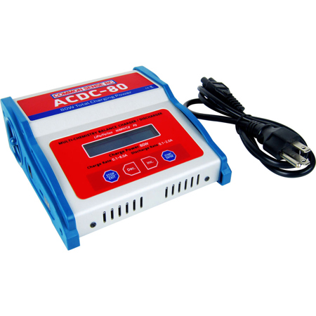 thumbnail image 2 of Lectron Pro ACDC-10A 1S-6S 10-Amp LiPo/LiFe/LiHV/NiMH Charger W/ Cords 2 of 13