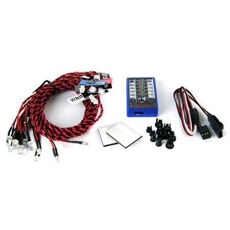 LED Lighting Kit for Cars and Trucks 1//10th Scale and Smaller Common Sense RC LEDKIT-C-1