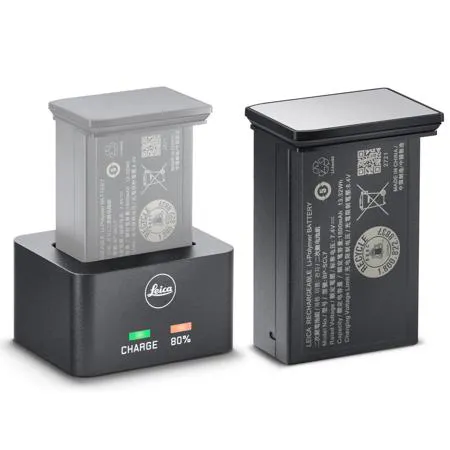 Leica BC-SCL7 Battery Charger with BP-SCL7 Lithium-Ion Battery