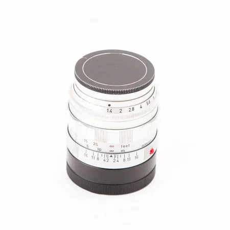 USED Leica 50mm F/1.4 Summilux-M Type 1 E43 Lens, Chrome - Adorama