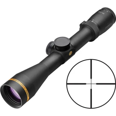Leupold 2-10x42 VX-5HD Riflescope, Duplex Reticle, Matte Black