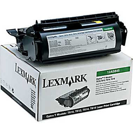 12A5845 Toner Cartridge - Lexmark Remanufactured (Black)