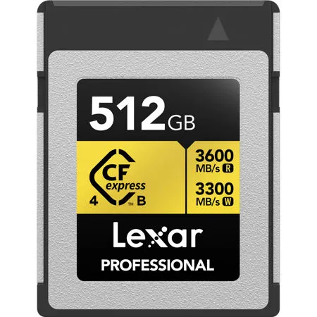 Lexar Gold Series Professional CFexpress 4.0 Type-B