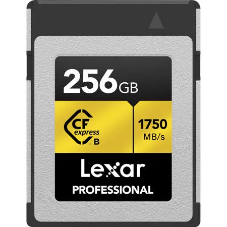 Lexar Gold Series Professional 256GB CFexpress Type-B Memory Card
