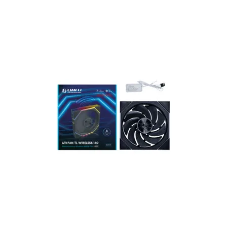 Lian-Li UNI FAN TL Wireless 140mm ARGB Case Fan Black Standard Without LCD