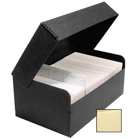 Adorama Archival 4x6 Print Storage Box 4 1/2 x 6 1/2 x 5 Drop Front Design 