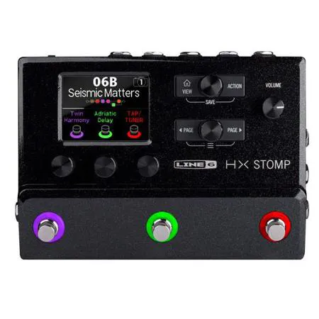 ギター Hx Stomp Line 6 HX STOMP Compact Professional Guitar Processor for