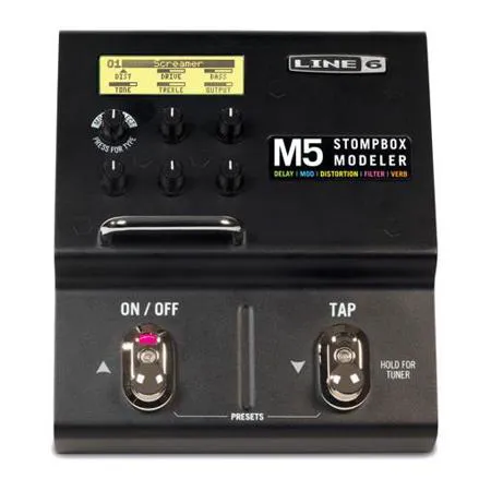 Line 6 M5 Multi-Effects Stompbox Modeler Guitar Pedal, Single FX Units