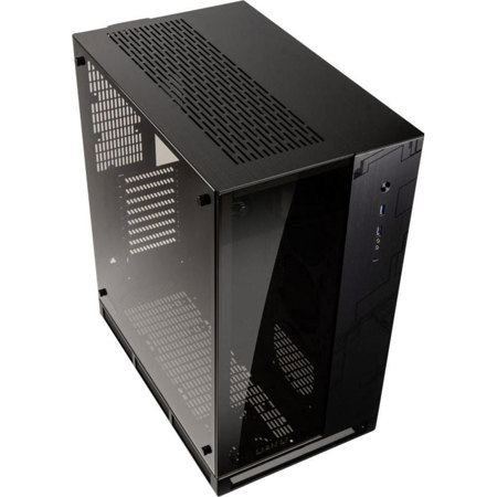 Lian Li Pc O11 Wgx Mid Tower Tempered Glass Rog Certified Computer Case Black Pc O11wgx